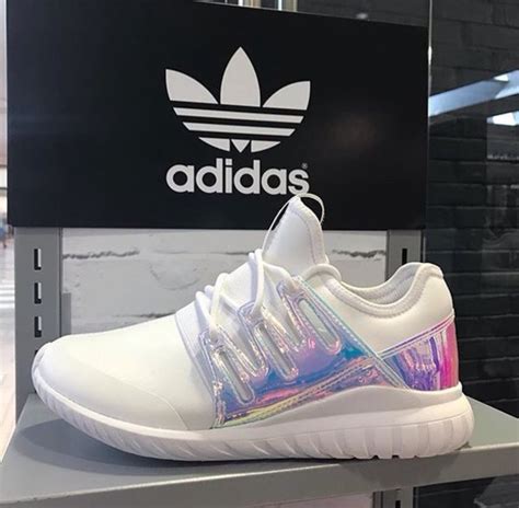 adidas holographic shoes white.